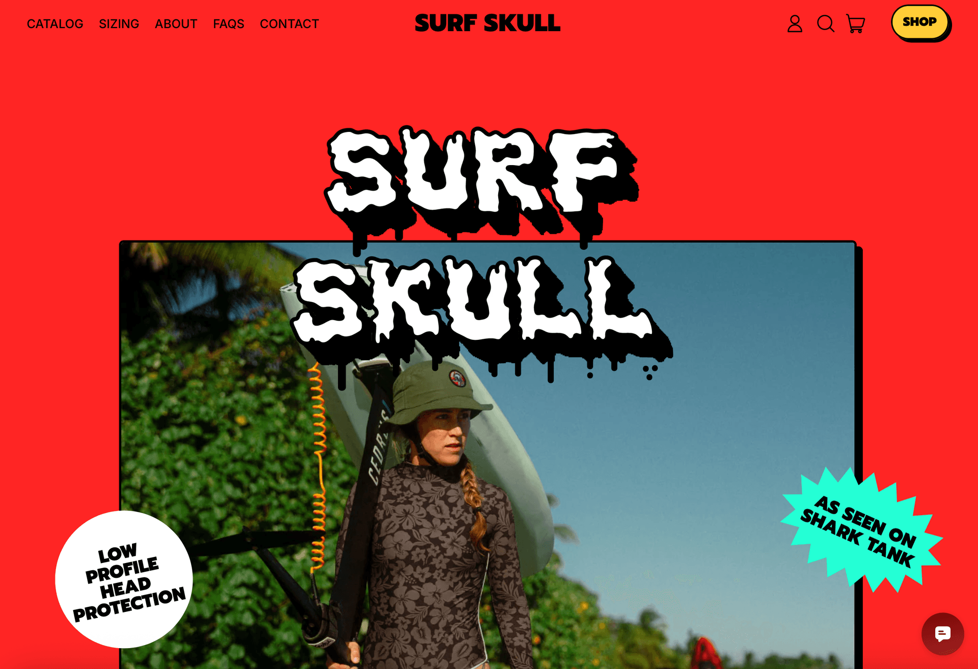 thesurfskull.com — designed and built from scratch